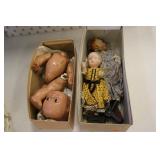 vintage comp. dolls incl:kewpie