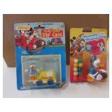 vintage disney school bus toy & gumball pack