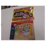 2 newer pepsi signs