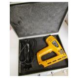 bostitch electric staple gun w/case