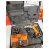 ridgid cordless drill set w/battery&charger