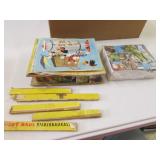 vintage walt disney blocks