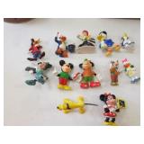mini disney characters & tin