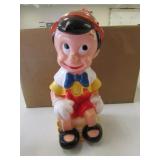 plastic disney pinocchio bank