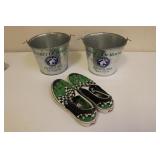 rolling rock buckets & marvel incredible hulk vans