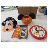 disney clock,hat,pumpkin & door cover