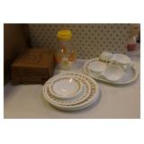 corelle corningware butterfly golden pattern
