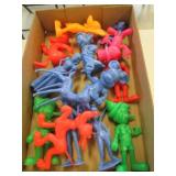 flat of vintage disney toys