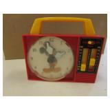 mickey mouse radio/clock