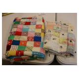 vintage handmade baby quilts