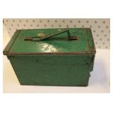 14.4 lb candle w/army men buried in wax