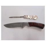 winchester knife & letter opener