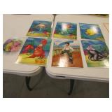 little mermaid string game & mickey balloon