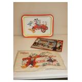 disney tray,place mats & puzzle