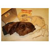bearskin blanket,shirt,potatoe sack,whips