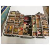 tacklebox & all fishing lures,reels & tackle