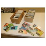 2 boxes of postcards