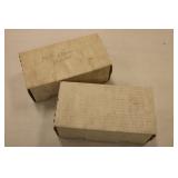 2 boxes of baseball cards