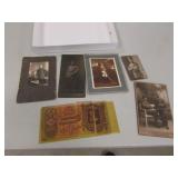 military pictures & note