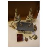 figurine lamps,box,jewelry