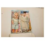 baby marie doll case w/doll & clothes