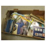 flat of postcards