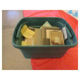 green tote,old pictures & paper goods