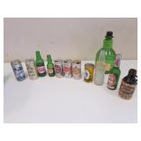 beer bottles & cans,wine bottle