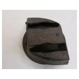 unusual acorn metal sad iron warmer