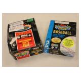 2 boxes of baseball cards