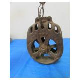 metal pulley
