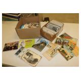 2 boxes of postcards