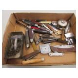 flat of knives,lighter & items