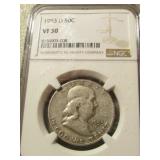 silver franklin half dollar
