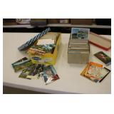 2 boxes of postcards