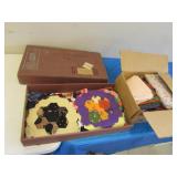 quilt sections & material