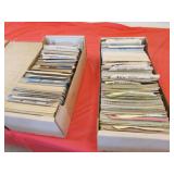 2 boxes of postcards