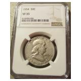 silver franklin half dollar