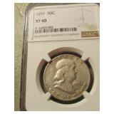 silver franklin half dollar