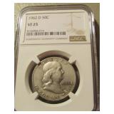 silver franklin half dollar