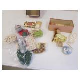 old doll & doll clothes