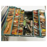 tacklebox w/all fishing lures & tackle