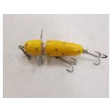 wooden fishing lure