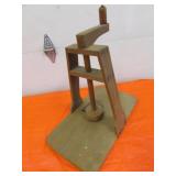 primitive wood press