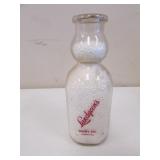landgrens cream top milk bottle