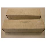 2 boxes of baseball cards
