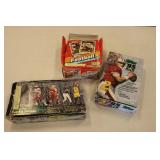 3 boxes of ballcards incl:football