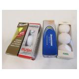 4 packs of golfballs