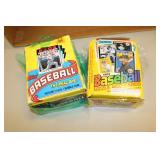 2 boxes of baseball cards