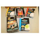 5 boxes of baseball cards